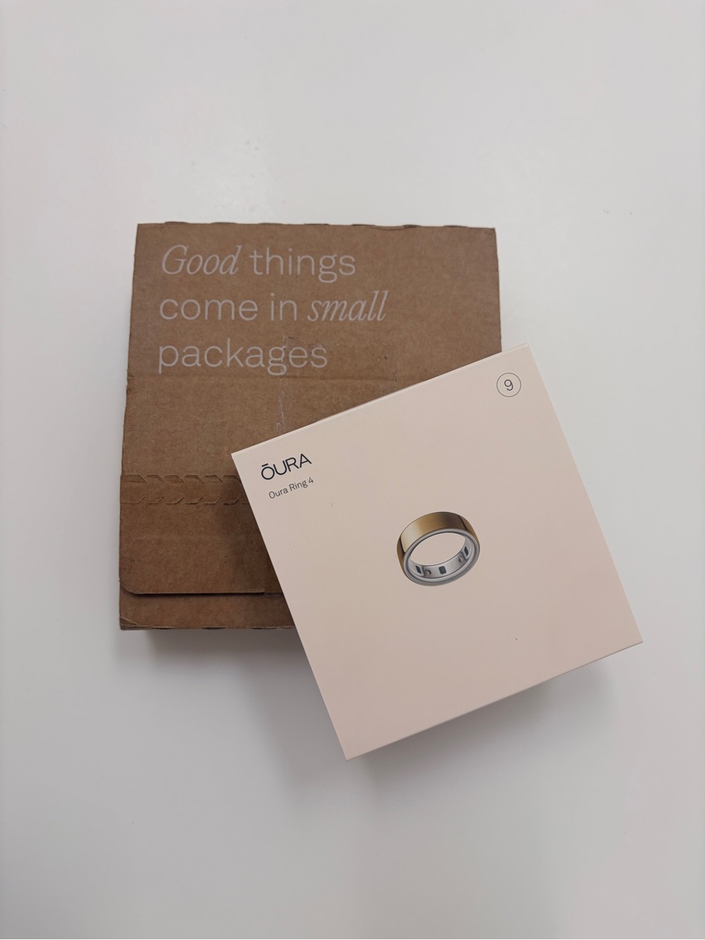 *NEW* Oura Ring 4 — Gold Size 9